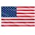 AhfuLife Bandera de Estados Unidos 90cm x 150cm, 2 Piezas Bandera EE.UU con Agujeros de Latón en Ambos Lados, para Decoraciones de Fiestas, la Copa del Mundo, Día Nacional, Jardín, Calle